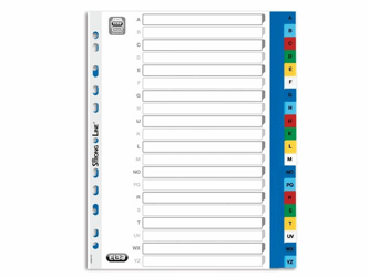 Tabblad ELBA A4XL 11R PP 0,12 A-Z/set20 artikel afbeelding