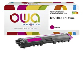Tonercartridge OWA alternatief tbv Brother TN-247M rood
