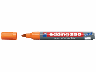 Whiteboardmarker Edding 250 oranje/ds 10 artikel afbeelding