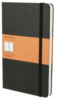 Notitieboek Moleskine large 130x210mm lijn hard cover zwart