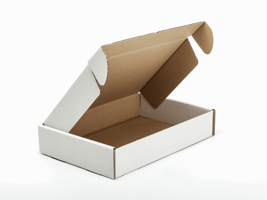 Postpack 350x230x130mm Wit 3mm