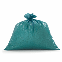 PE-afvalzakken inhoud 100 l, l x b = 800x800 mm materiaaldikte 40 µm, blauw, VE = 250 stuks