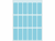 ETIKET HERMA 3653 12X34MM BLAUW 90ST artikel afbeelding