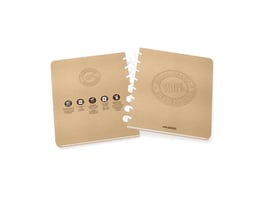 ADOC Schrift A5, Gelinieerd, 72 vel, BIO, Bruin (pak 10 stuks)