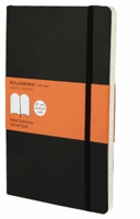 Notitieboek Moleskine large 130x210mm lijn soft cover zwart