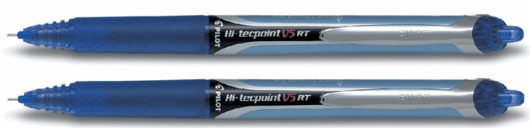 ROLLERPEN PILOT HI-TECPOINT V5 RT DRUKKNOP 0.25MM BLAUW artikel afbeelding