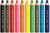 Kleurpotloden Bickids Multi Surface Class inclusief 2 puntenslijpers assorti in 10 kleuren pak à 40 stuks