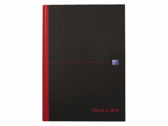 NOTITIEBOEK OXFORD BLACK N' A4 RUIT artikel afbeelding
