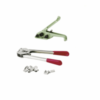 Bandspanner en sluittang voor kunststof omsnoeringsband voor bandbreedte 12 mm