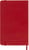 Notitieboek Moleskine pocket 90x140mm lijn hard cover rood