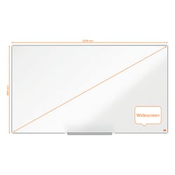 Whiteboard Nobo impr.Pro staal 122x69cm