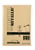 Correspondentiekaart Papicolor dubbel 105x148mm Goud