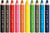 Kleurpotloden BicKids Multi Surface inclusief puntenslijper assorti pak à 10 stuks