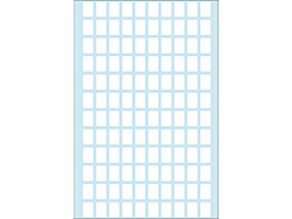 Etiket HERMA 3610 8x12mm wit 462 stuks