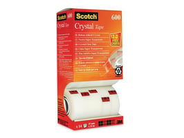 Scotch® 600 Crystal Clear Plakband Value Pack, 19 mm x 33 m (pak 14 stuks)