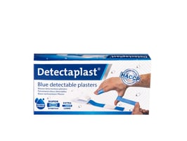 Waterafstotende blauwe pleister Detectaplast 180x20mm