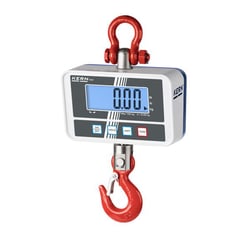 Hangweegschaal met groot LCD-display weegbereik