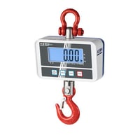 Hangweegschaal met groot LCD-display weegbereik