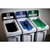 Recyclingstation SLIM JIM® startset, inhoud 87 l vanaf 1 stuk