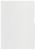 Insteekmap L-map Esselte A4 100% gerecycled PP transparant mat artikel afbeelding