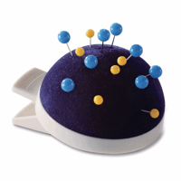 Speldenkussen met clip, VE = 3 stuks, blauw