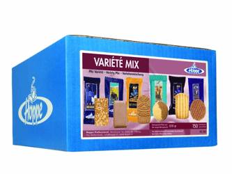 Hoppe Koekjes Variëté Mix (doos 150 stuks) artikel afbeelding