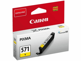 INKCARTRIDGE CANON CLI-571 GEEL artikel afbeelding