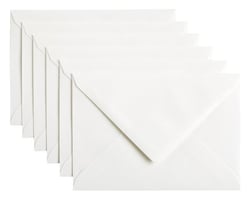 Envelop Papicolor C6 114x162mm Hagelwit