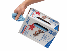 Wypall* X60 multibox 1 laags, blauw, rol à 50 doeken (pak 150 vel)