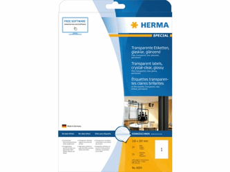 ETIKET HERMA 8020 210X297MM 25ST artikel afbeelding
