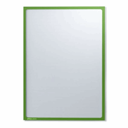 Magnetische infohoes A3, b x h = 312x435 mm frame groen, VE = 10 stuks