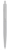Balpen Zebra 901 BO=P 1,0 blauw zilver