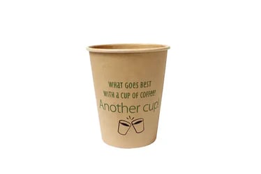 Beker coffee-to-go 237ml karton 100% fair