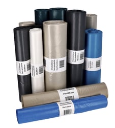 Afvalzak Cleaninq 45x50cm LDPE recycled T25 15L zwart (Omdoos a 40 rol x 20 zak)