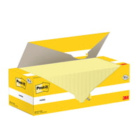 Memoblok 3M Post-it 655-CY 76x127mm geel voordeelpak