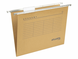Hangmap Djois Economy recycled folio V-bodem bruin