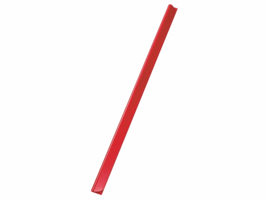 Klemrug Durable A4 3mm 30 vellen rood