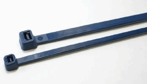 Tyraps 200 mm x 4,8 mm, blauw, detecteerbaar