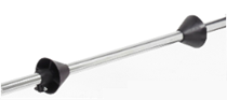 Afrolas incl 2 conussen, 2 stelringen Silver Line