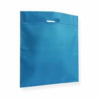 Non Woven draagtas 400x450mm, kleur blauw
