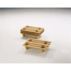 Pershout-pallet l x b = 600x400 mm, met 4 poten VE = 10 stuks, vanaf 5 VE artikel afbeelding
