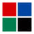 Viltstift Staedtler Lumocolor 316 non permanent F set à 4 stuks assorti