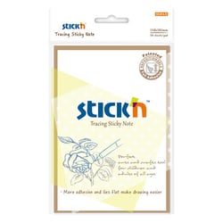 Notitieblok Stick'n 150x101mm transp 30v