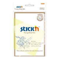 Notitieblok Stick'n 150x101mm transp 30v