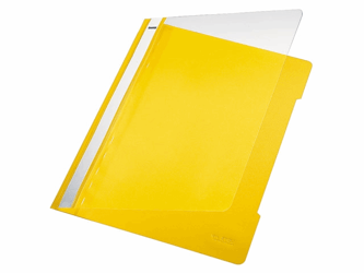Hechtmap Leitz 4191 A4 PVC geel/doos 25 artikel afbeelding