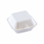 Suikerriet burgerbox 135x135x78mm, kleur wit artikel afbeelding