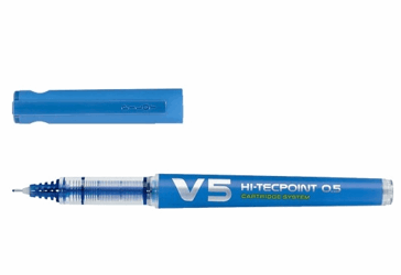 Pilot Begreen Rolschrijver Hi-Tecpoint V5 0,3 mm, blauw artikel afbeelding