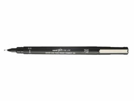 Fineliner Uni-ball Pin 0.5mm zwart