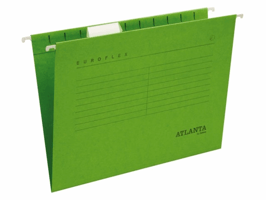 Hangmap Djois Euroflex recycled A4 V-bodem groen