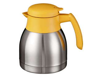 THERMOSKAN BRAVILOR RVS 1 LITER GEEL artikel afbeelding